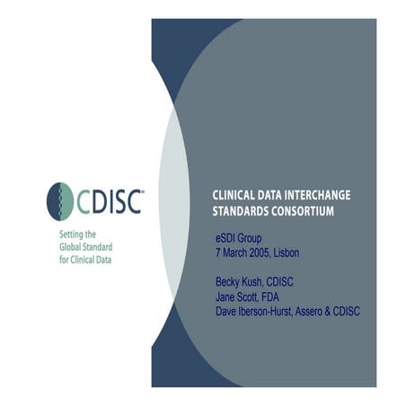 eSource, DIA EuroMeeting, Lisbon, March 2005