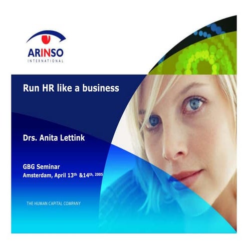 Run HR like a business