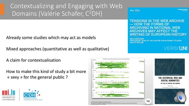 Tuesday 5 May 2020: Contextualizing and engaging with Web domains, Valérie Sc...