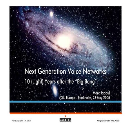 10 (Light) Years after the Big Bang (2005)