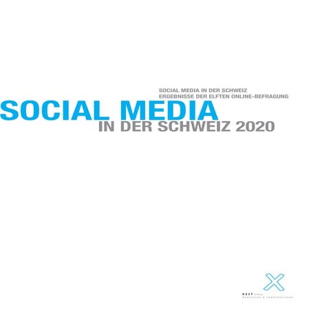 Social Media Studie Schweiz 2020