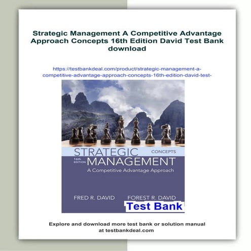 STRATEGIC MANAGEMENT A COMPETITIVE ADVANTAGE APPROACH CONCEPTS AND CASES 16TH EDITION PDF visual data 5