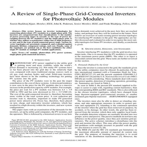 Session 05 grid connected inverter | PPTX