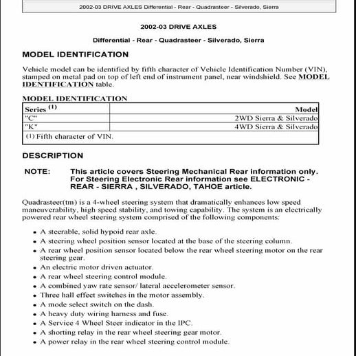 2005 CHEVY SILVERADO REPAIR MANUAL PDF FREE DOWNLOAD visual data 3