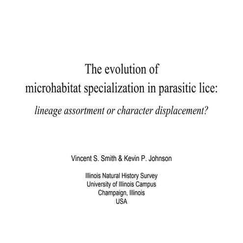 2005.V Smith.Coevolution.Alaska