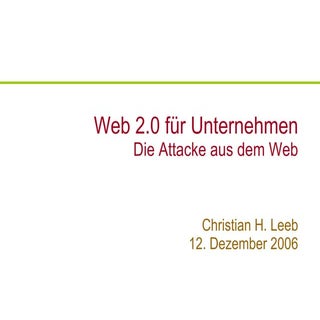 Web2.0 for companies