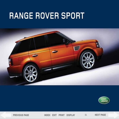 2006 Land Rover Range Rover Sport PDF 30 | PDF