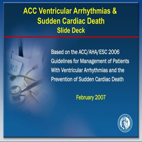 2006-VASCD-Guidelines-Slideset.ppt sudden cardiac death