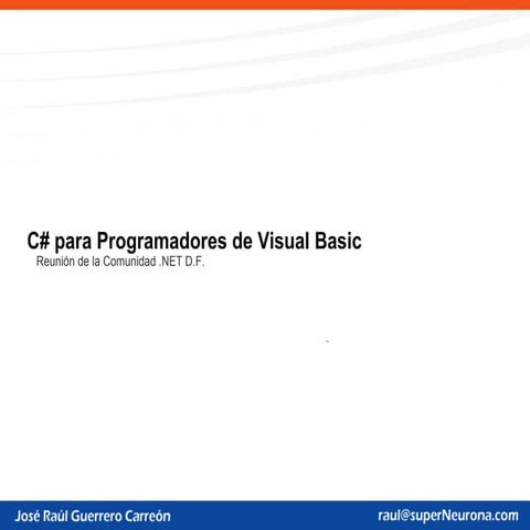 Programacion C#