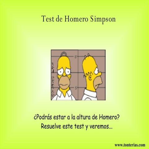 Test Homer | PPS