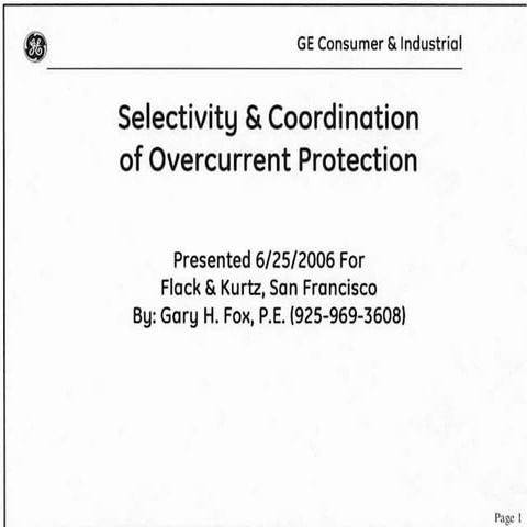 Selectivity and Coodination