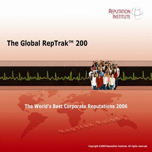 2006 global reputation institute