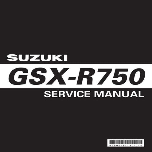 2011 GSXR 750 OWNERS MANUAL PDF visual data 8