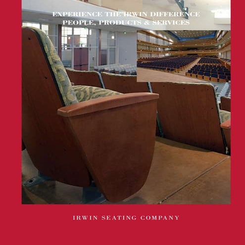 Irwin Seating Sweets Brochure (2006)