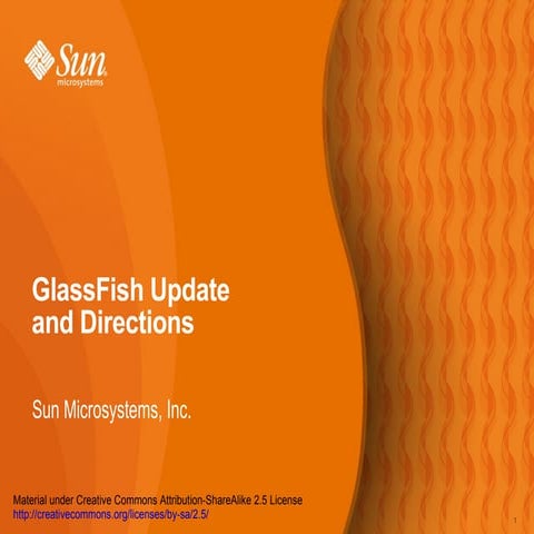 GlassFish Update and Directions - Karim Mazouni - November 2007