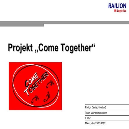 2007  Dritter  Platz Im  Wettbewerb    Die  Mainzelmännchen    Das  Konzept