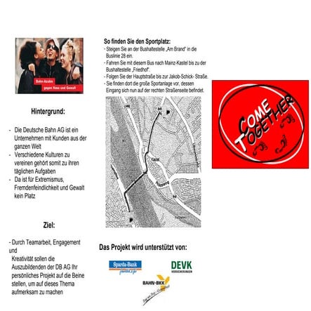 2007  Dritter  Platz Im  Wettbewerb    Die  Mainzelmännchen    Infobroschüre