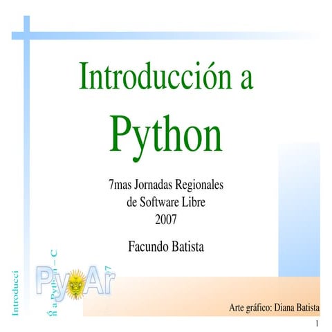 Introducción a Python