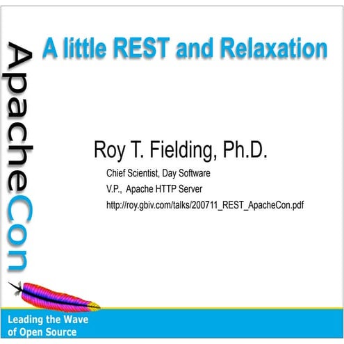 200711  R E S T  Apache Con