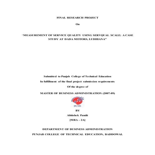 20072208 measuring-service-quality-using-servqual-scale-a-case-study-at-dada-...