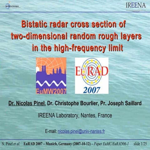 2007 EuRad Conference: Speech on Rough Layers (odp)