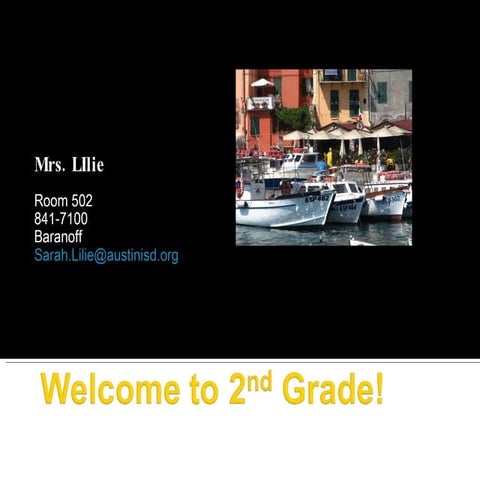 2007 back to school night