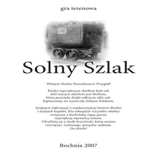 Gra terenowa Solny Szlak