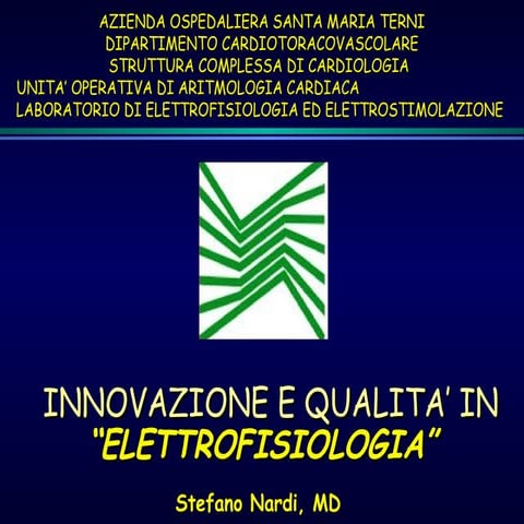 2007 terni, università di medicina, corso sulle innovazioni in elettrofisiol...