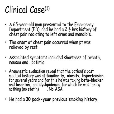 2007, terni, workshop interattivo, caso clinico 2