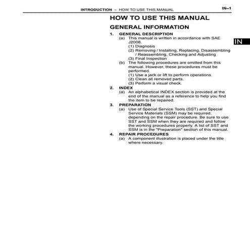 2007 RAV4 REPAIR MANUAL PDF visual data 4