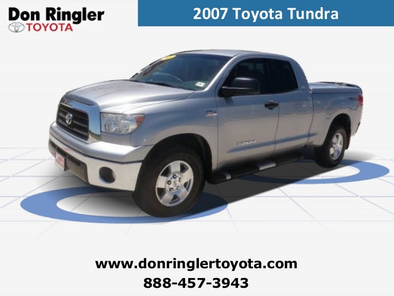 Used 2007 Toyota Tundra - Don Ringler Austin Toyota Dealer