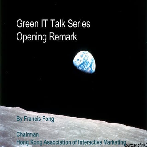Opening - Green IT