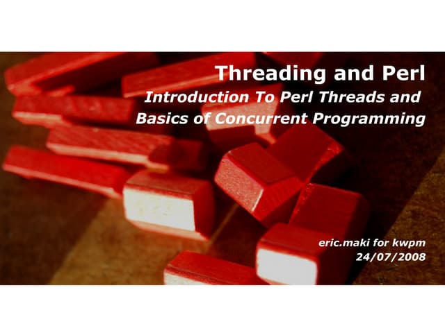 2008 07-24 kwpm-threads_and_synchronization