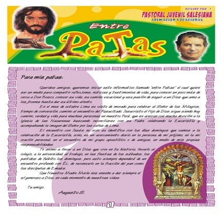 ENTRE PATAS OCTUBRE 2008