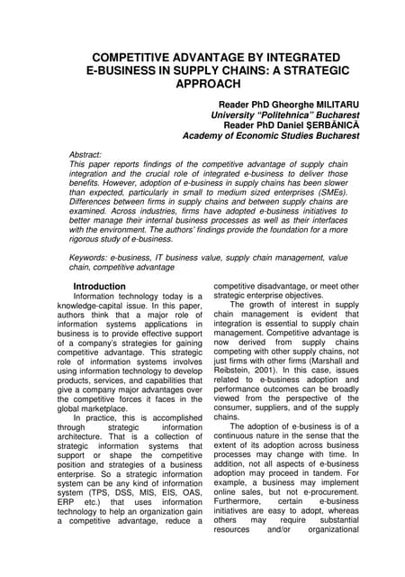 Hershey Supply Chain | PPTX