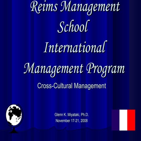 2008 Rms Cross Cultural Management