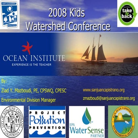 2008 Watershed Kids Conference
