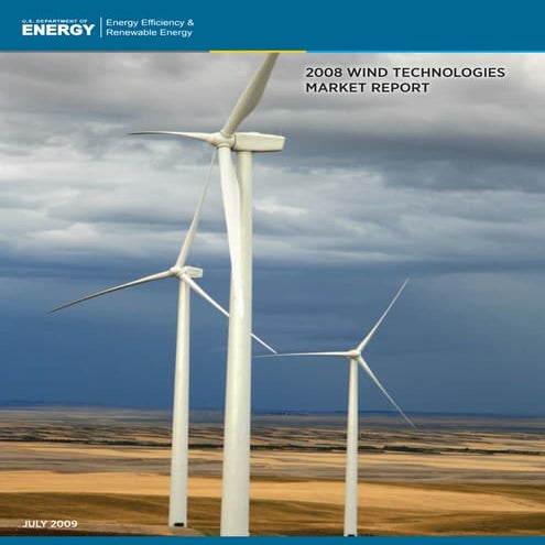 2008 Wind Technologies Market Report - USA