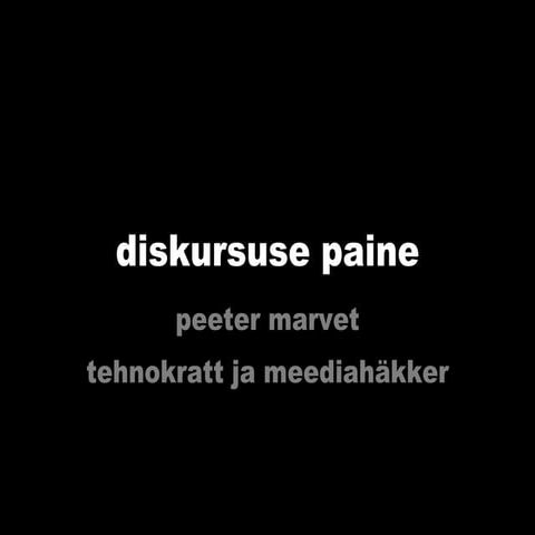 2008 01 24 Diskursuse Paine