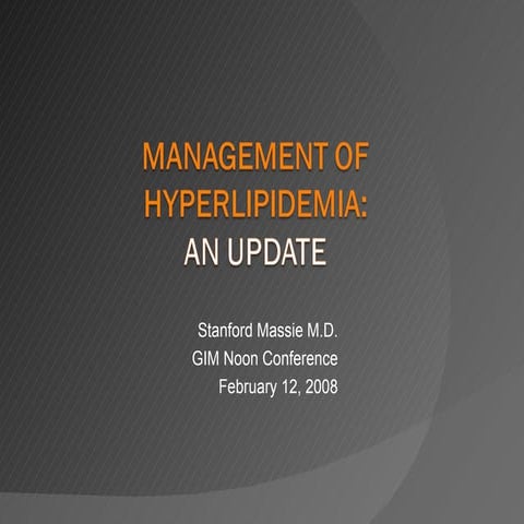 2008.02.12    Massie   Hyperlipidemia