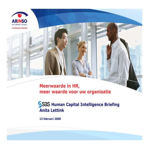 Meerwaarde in HR, meer waarde voor uw organisatie