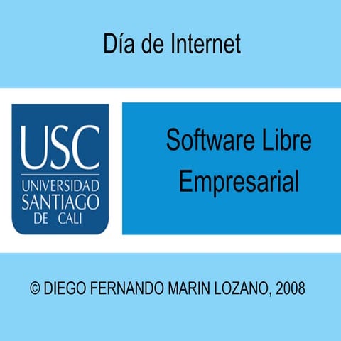 Software Libre Empresarial