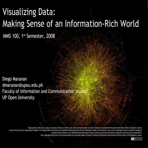 Visualizing Data: Making Sense of an Information-Rich World 