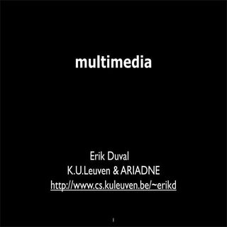 Multimedia les 1
