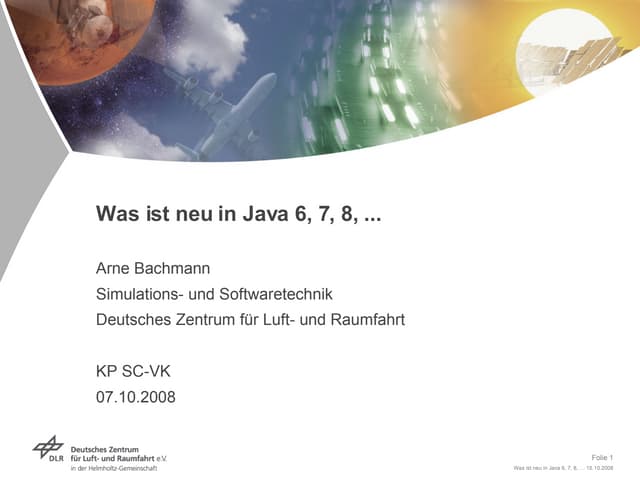 Was ist neu in Java 6, 7, 8, ...