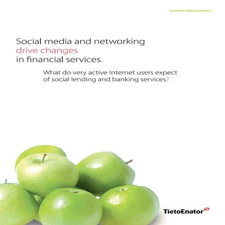 social media and networking drive changes in financial services