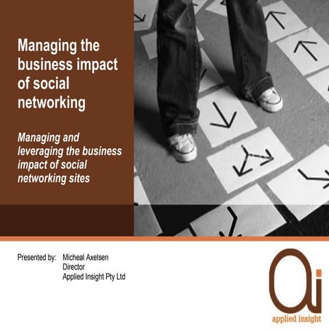 Business Impact of Online Social Networking