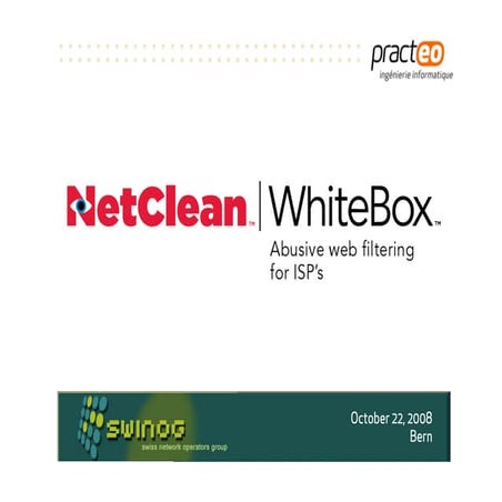 Netclean Whitebox by Practeo