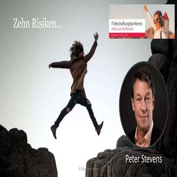 Zehn Risiken, welche Ihr Projekt in eine Katastrophe verwandeln können