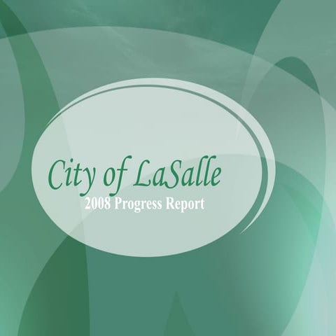 City of LaSalle 2008 Annual Report